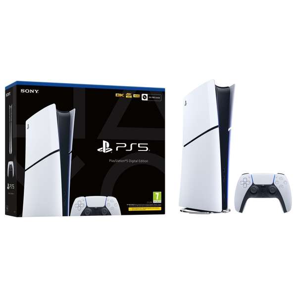 PlayStation 5 (PS5) Console Slim Digital Edition (£283.90) / PS5 Disc Console () - With 15% Code - Selected Accounts - Free C&C