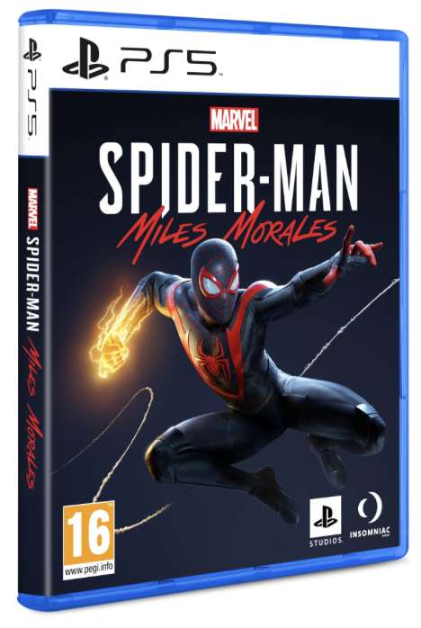 Used: PlayStation 5 : Marvels Spider-Man Miles Morales - With Code - Sold by Music Magpie